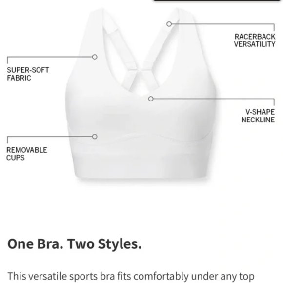 Fabletics | NWT All Day Every Day Low Impact Bra - Picture 9 of 15